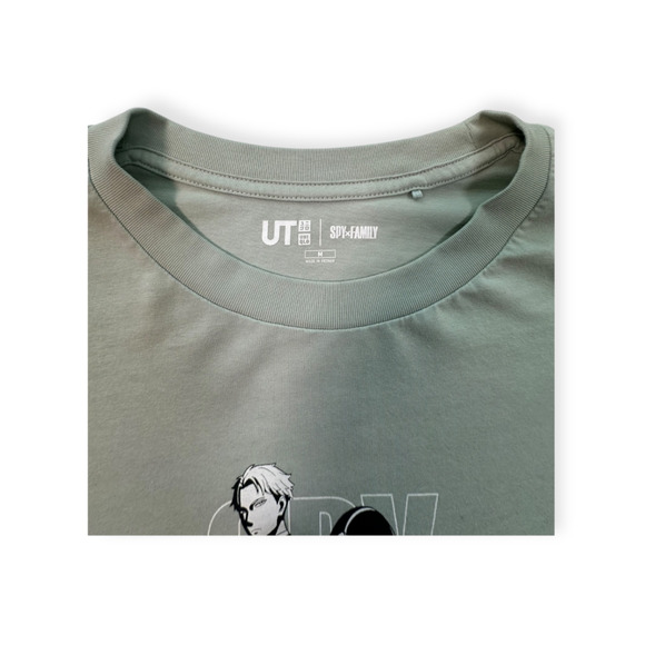 Uniqlo Grey Crew Neck Short Sleeve Cotton Men All Seasons T-Shirt L‎ - Picture 6 of 9